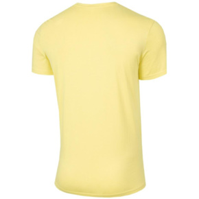 Koszulka męska 4F jasno żółty H4L22 TSM039 73S