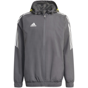 Kurtka męska adidas Condivo 20 All-weather Jacket grafitowa HD2293