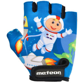 Rękawiczki rowerowe dla dzieci Meteor Space Jr 26175-26176-26177