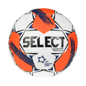 Piłka ręczna Select Ultimate European League Replic 2 v25 EHF biało-pomarańczowa 13521