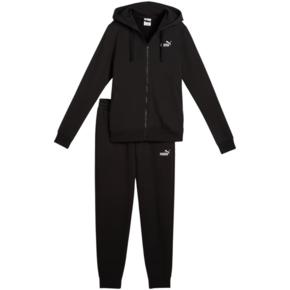 Dres damski Puma Hooded Sweat Suit Full-Zip czarny 693993 01