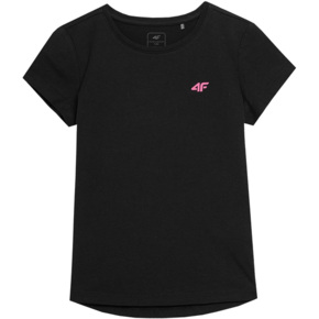 Koszulka dla dziewczynki 4F czarna HJL22 JTSD001 20S