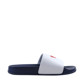 Klapki damskie Levi's Pool biało-granatowe VPOL0187S-0122  