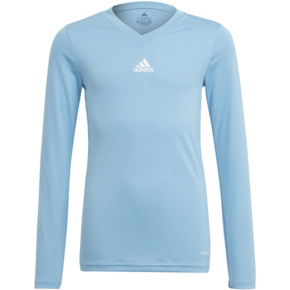 Koszulka dla dzieci adidas Team Base Tee błękitna GN7512