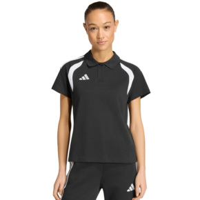 Koszulka damska adidas Tiro 26 League Polo czarna KF3403
