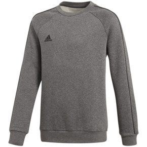 Bluza dla dzieci adidas Core 18 Sweat Top JUNIOR szara CV3969
