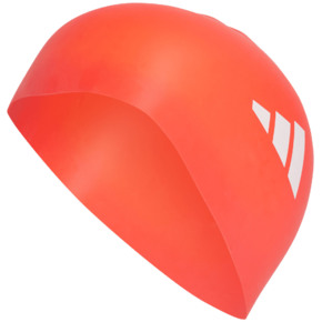Czepek pływacki adidas 3-Stripes pomarańczowy IM1052