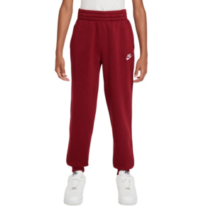 Spodnie dla dzieci Nike Sportswear Club Fleece czerwone FD3008 608