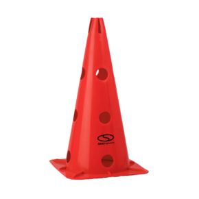 Pachołek Smj z otworami 38 cm czerwony 1 szt. PT1-38H-R