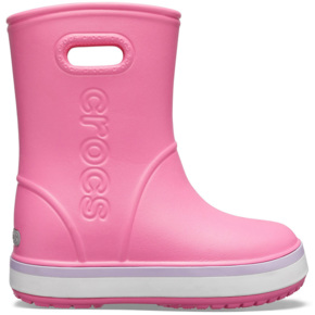 Crocs Crocband Rain Boot Kids różowe 205827 6QM