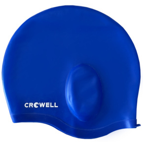 Czepek pływacki Crowell Ucho Bora niebieski kol.1