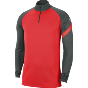 Bluza męska Nike Dry Academy Dril Top czerwono-szara BV6916 635