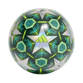 Piłka nożna adidas UCL Training 24/25 Knockout Stages Foil zielono-srebrna JH1280