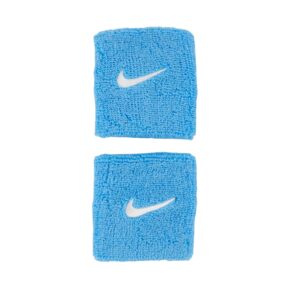 Frotki na rękę Nike Swoosh Wristbands 2 szt. jasnoniebieskie N1012405409OS