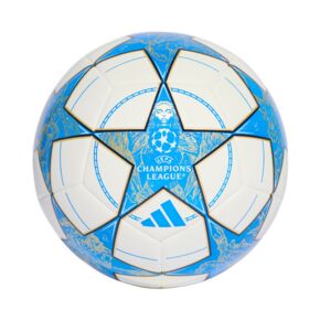 Piłka nożna adidas UCL Training 25/26 League Stage biało-niebieska JP1534