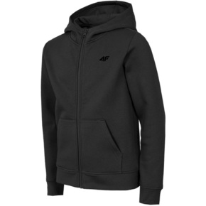 Bluza dla dziewczynki 4F głęboka czerń HJL22 JBLD001 20S