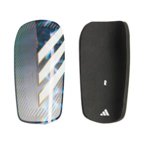 Ochraniacze piłkarskie adidas F50 EU Club szaro-czarne KV9014