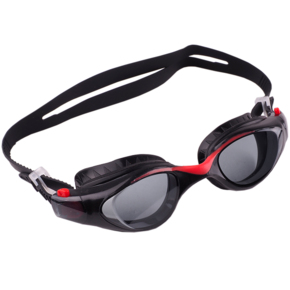 Okulary pływackie dla dzieci Crowell Splash czarno-czerwone