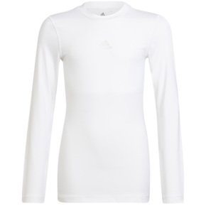 Koszulka dla dzieci adidas Youth Techfit Long Sleeve biała H23156