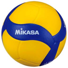 Piłka siatkowa Mikasa zółto-niebieska  V390W