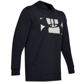 Bluza męska Under Armour Sportstyle Hoodie czarna 13515760 01