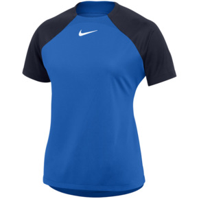Koszulka damska Nike NK DF Academy Pro niebiesko-czarna DH9242 463 