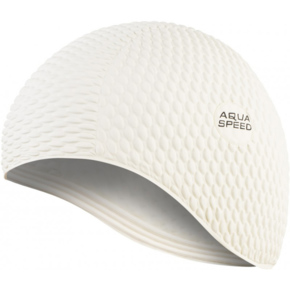 Czepek Aqua-speed Bombastic biały 05 104  