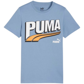 Koszulka dla dzieci Puma ESS+ MID 90s Graphic Tee niebieska 680294 20
