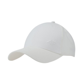 Czapka z daszkiem 4F U367 złamana biel 4FWSS25ACABU367 11S