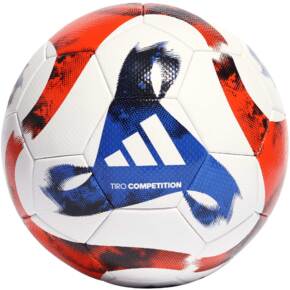 Piłka nożna adidas Tiro Competition biało-niebiesko-czerwona HT2426