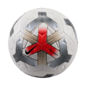 Piłka nożna Nike Academy biało-szaro-czerwona IQ0642 100