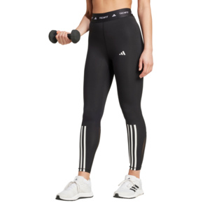 Legginsy damskie adidas Techfit 3-Stripes 7/8 czarne IT2272 