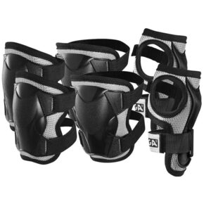 Ochraniacze na łyżworolki Stiga Protection Junior czarne  82-2741-05