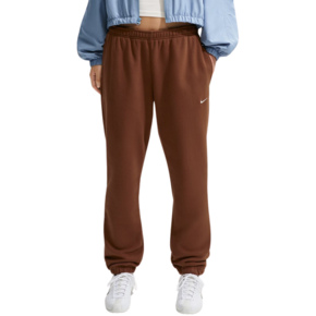 Spodnie damskie Nike Studio Fleece jasny brąz IM8076 259