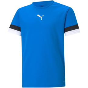 Koszulka dla dzieci Puma teamRISE Jersey Jr niebieska 704938 02