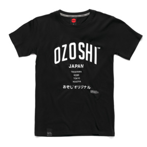 Koszulka męska Ozoshi Atsumi czarna TSH O20TS007