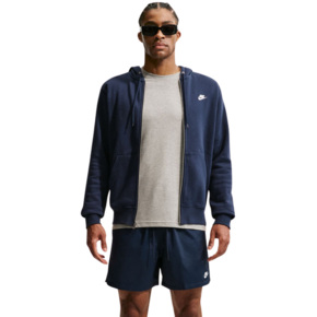 Bluza męska Nike Club BB FZ Hoodie granatowa FN3861 451