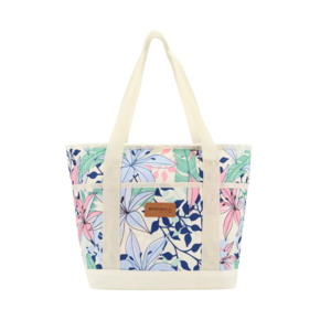 Torba termiczna Spokey Simply kremowa / kwiaty 944755