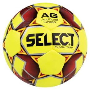 Piłka nożna Select Flash Turf 4 2019 IMS żółto-czerwono-szara 14989