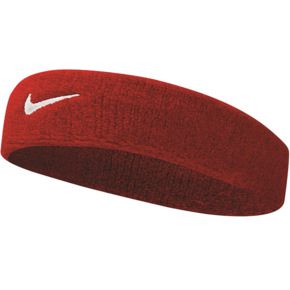 Opaska na głowę Nike Swoosh czerwona NNN07601  