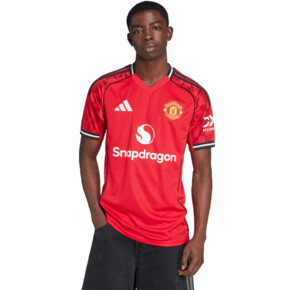 Koszulka męska adidas Manchester United 25/26 Home czerwona JI7428