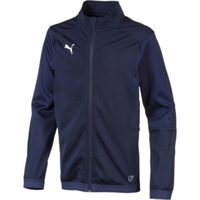 Bluza dla dzieci Puma Liga Training Jacket JUNIOR granatowa 655688 06