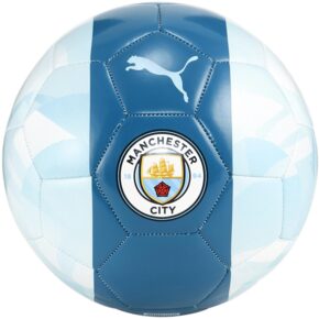 Piłka nożna Puma Manchester City niebieska 084148 12