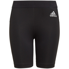 Spodenki dla dzieci adidas Techfit Tights czarne H23160 