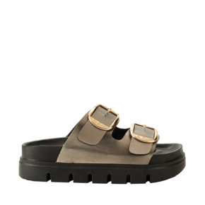 Klapki damskie Lee Cooper srebrne LCW-26-35-4461LA