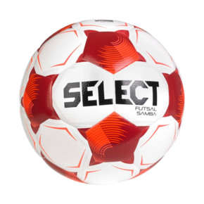 Piłka nożna Select Futsal Samba v26 FIFA Basic biało-czerwona 1021654 320010 