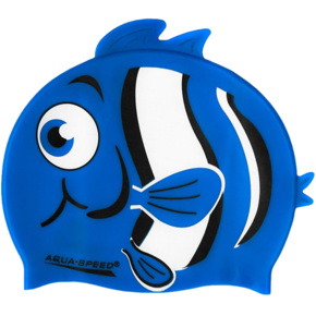 Czepek pływacki Aqua-Speed Zoo Nemo niebieski kol. 10
