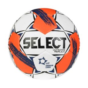 Piłka ręczna Select Ultimate European League Replic 3 v25 EHF biało-pomarańczowa 13521