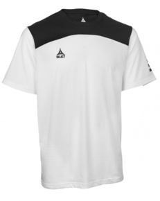 SELECT Koszulka Oxford white/black biało/ czarna