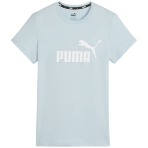 Koszulka damska Puma ESS Logo Tee błękitna 586775 25